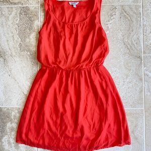 Sleeveless A-line Chiffon Dress